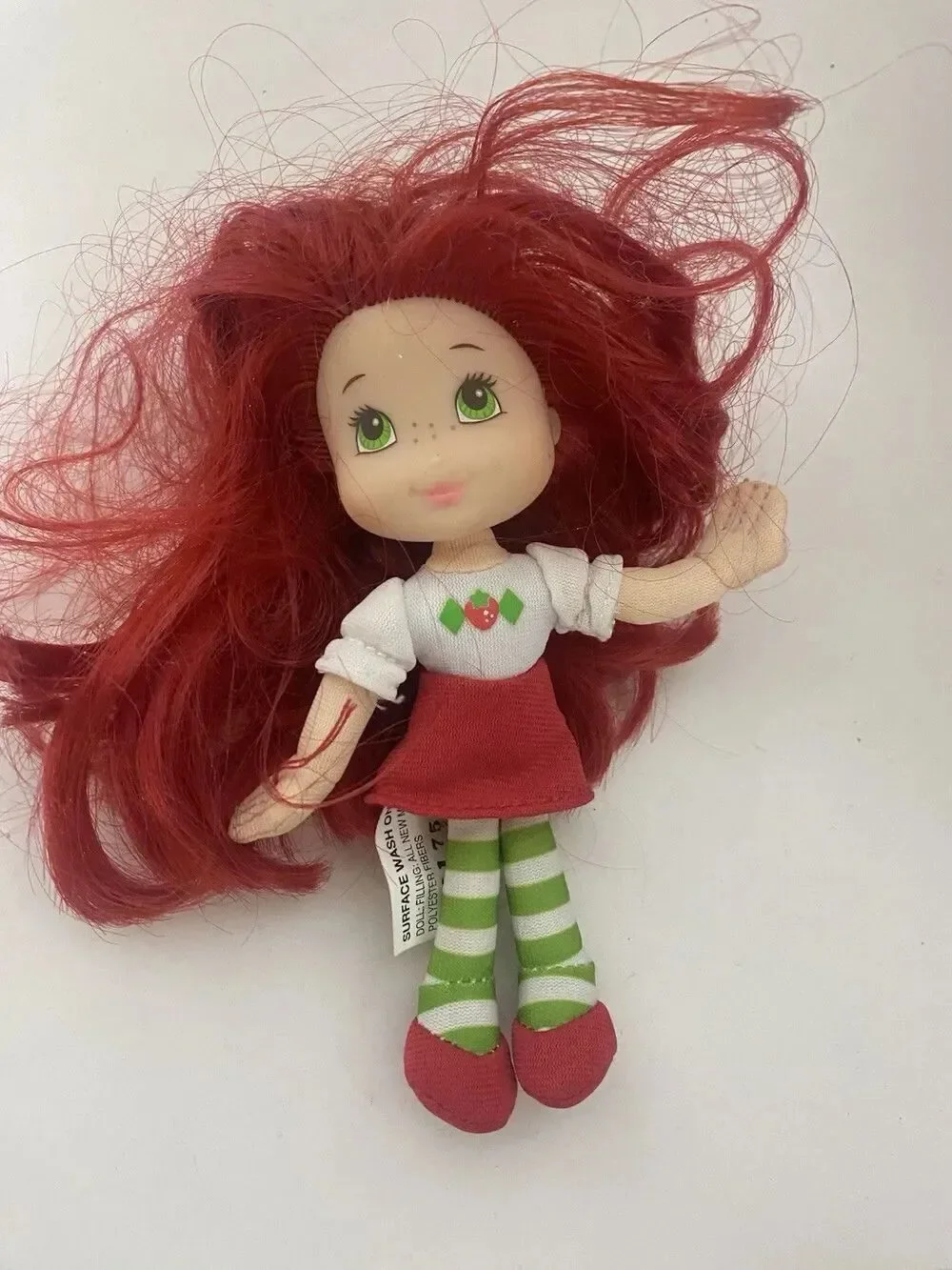 Strawberry Shortcake Doll Lot 3 + Hat Vintage Hasbro Playmates Berry Bitty Toys